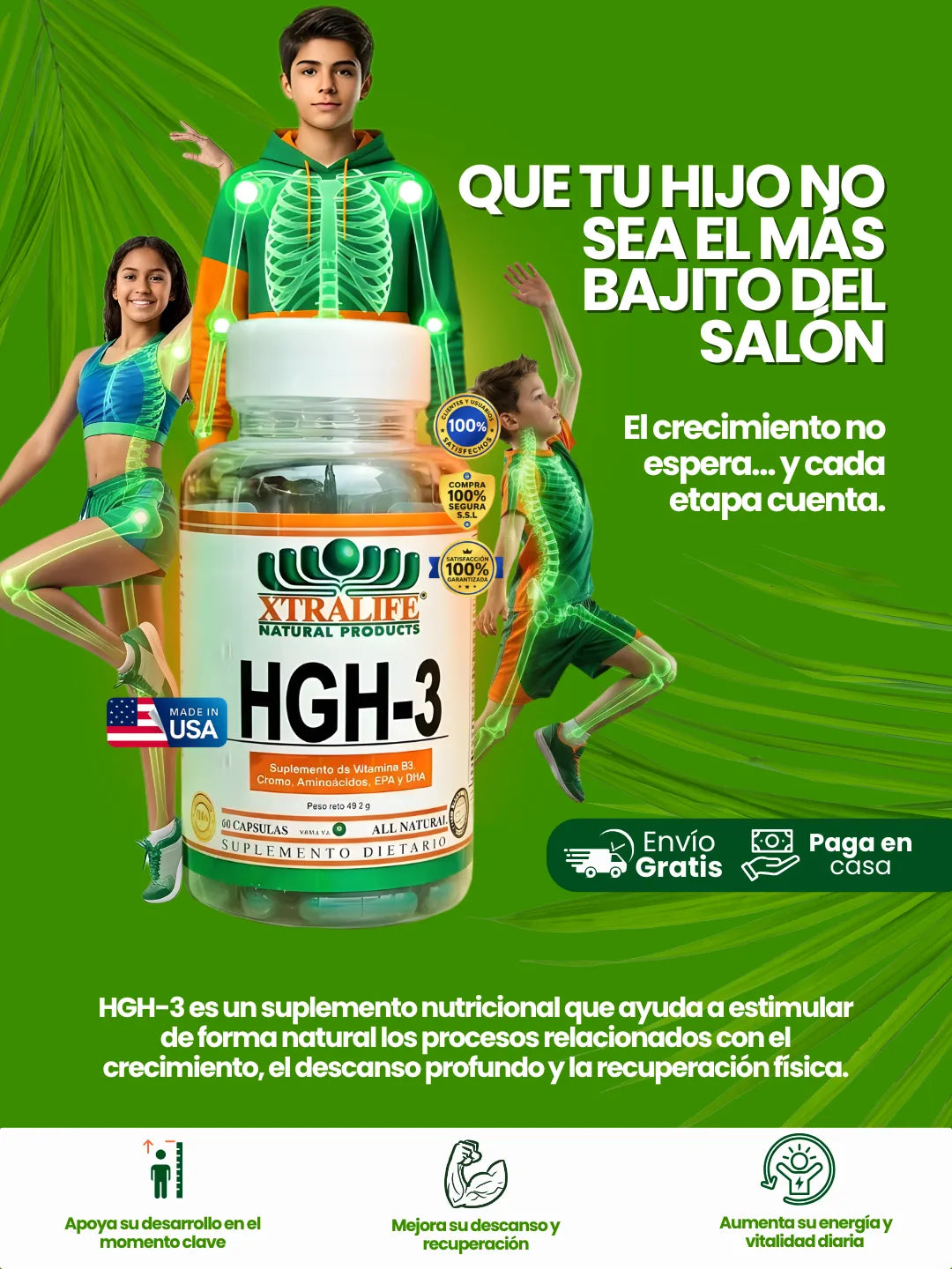 HGH-3 | HORMONA DEL CRECIMIENTO