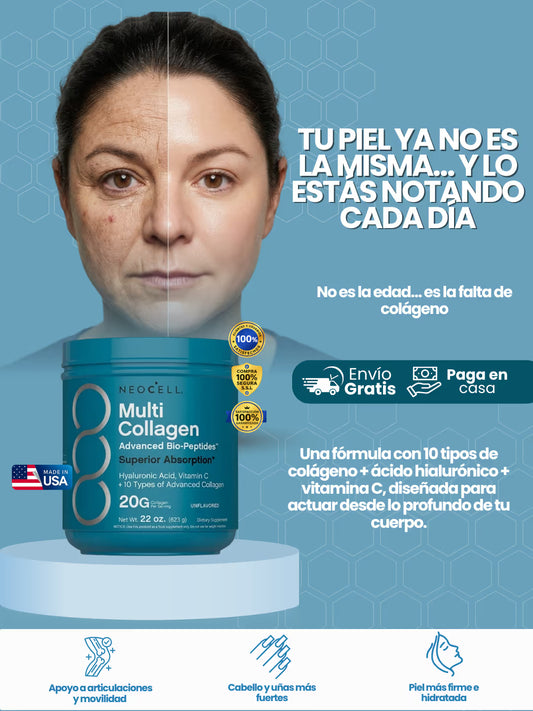 Neocell Multicolágeno | DESTRUYE Arrugas, Caída y Uñas Quebradizas